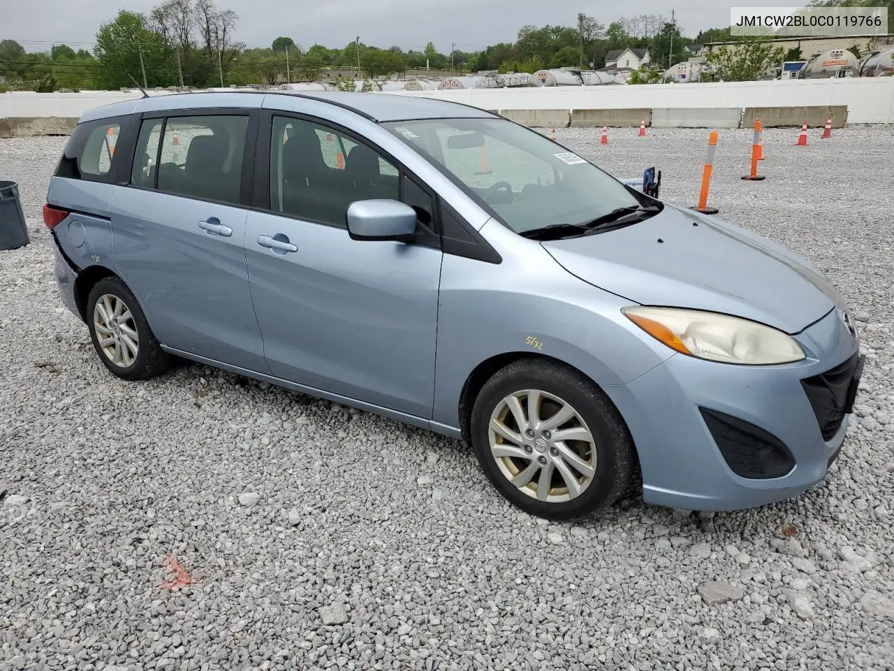 2012 Mazda 5 VIN: JM1CW2BL0C0119766 Lot: 56065995