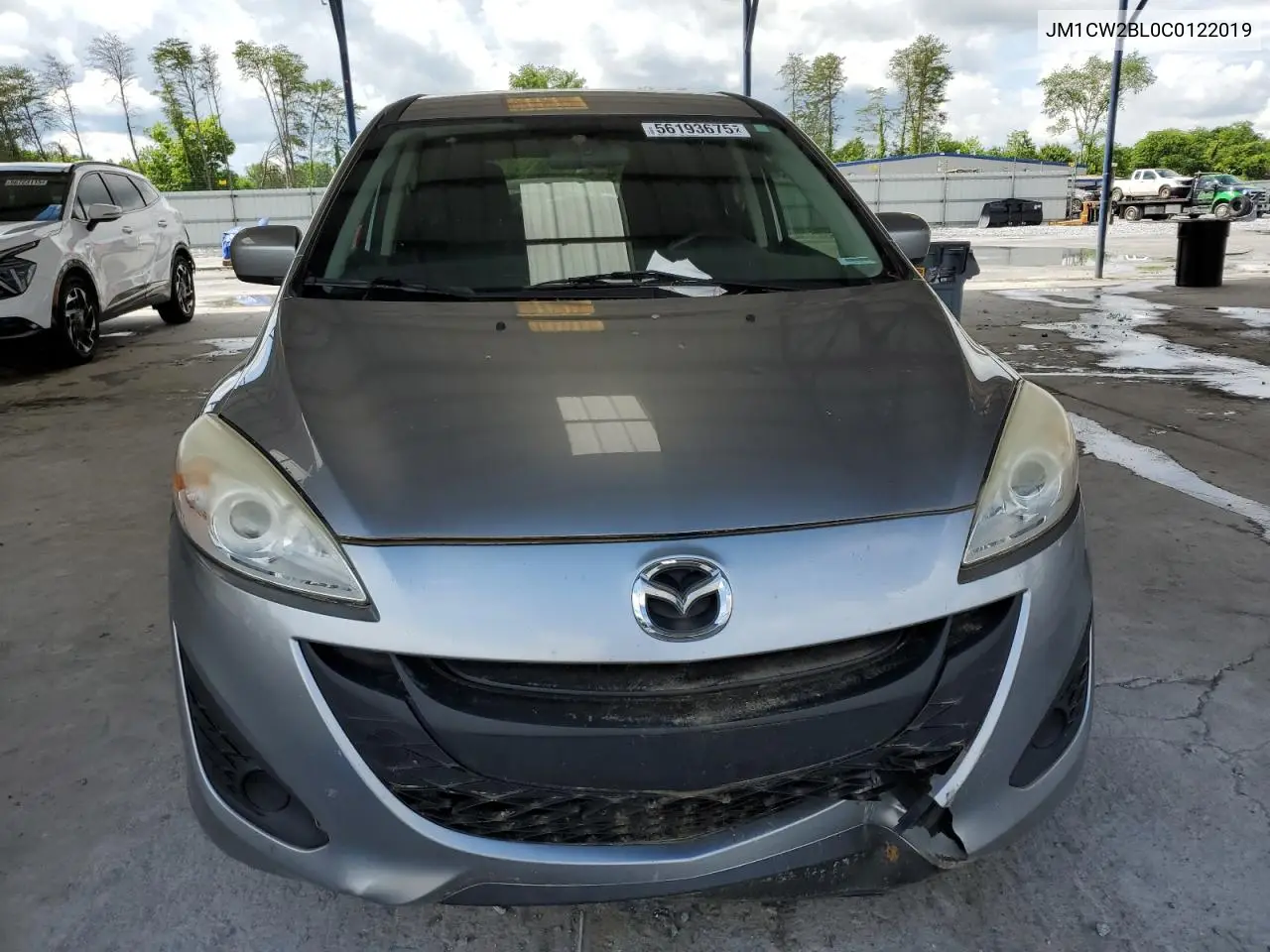 2012 Mazda 5 VIN: JM1CW2BL0C0122019 Lot: 56193675