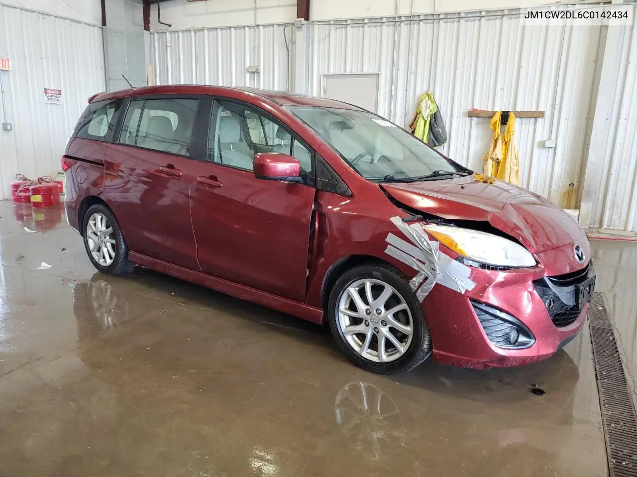 2012 Mazda 5 VIN: JM1CW2DL6C0142434 Lot: 56647295
