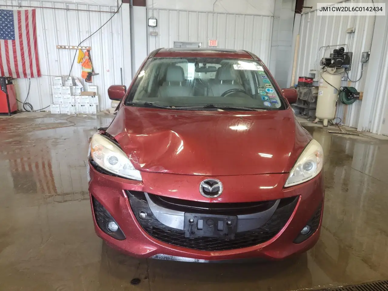 2012 Mazda 5 VIN: JM1CW2DL6C0142434 Lot: 56647295