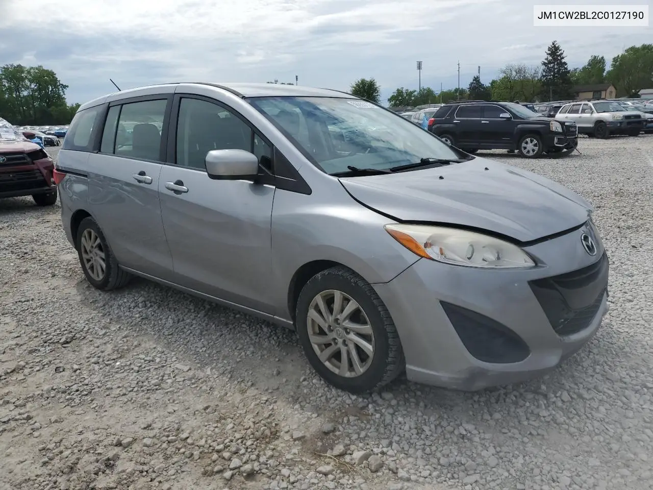 2012 Mazda 5 VIN: JM1CW2BL2C0127190 Lot: 56655175