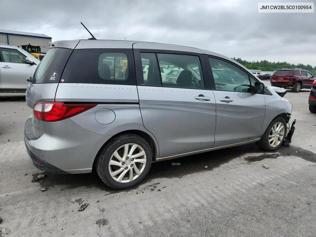 2012 Mazda 5 VIN: JM1CW2BL5C0100954 Lot: 60928235