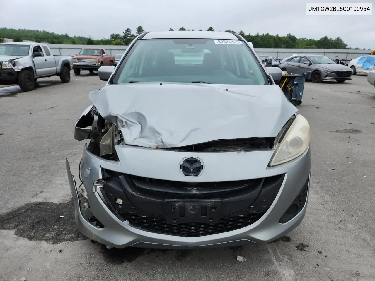 2012 Mazda 5 VIN: JM1CW2BL5C0100954 Lot: 60928235