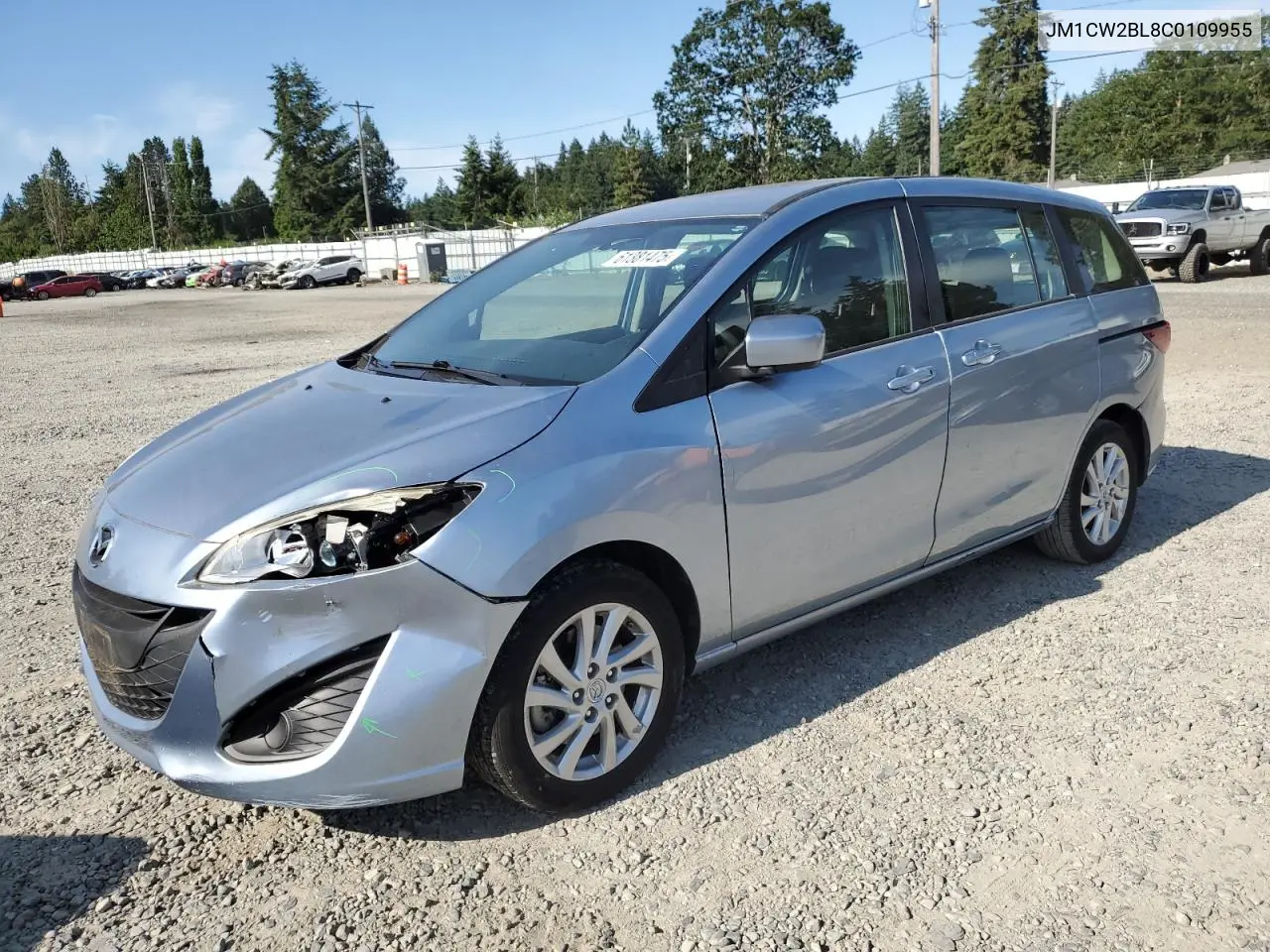 2012 Mazda 5 VIN: JM1CW2BL8C0109955 Lot: 61381475