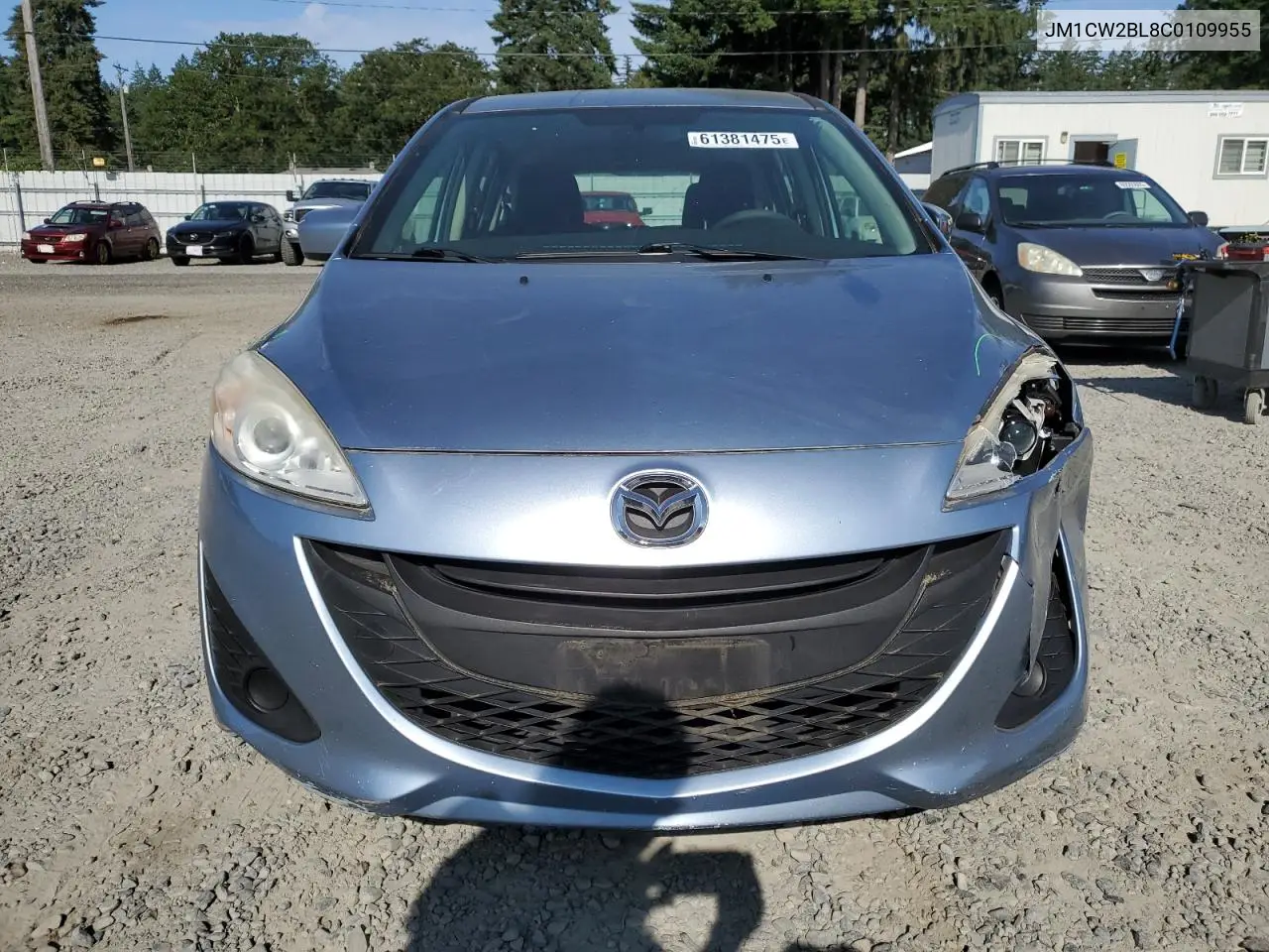 2012 Mazda 5 VIN: JM1CW2BL8C0109955 Lot: 61381475