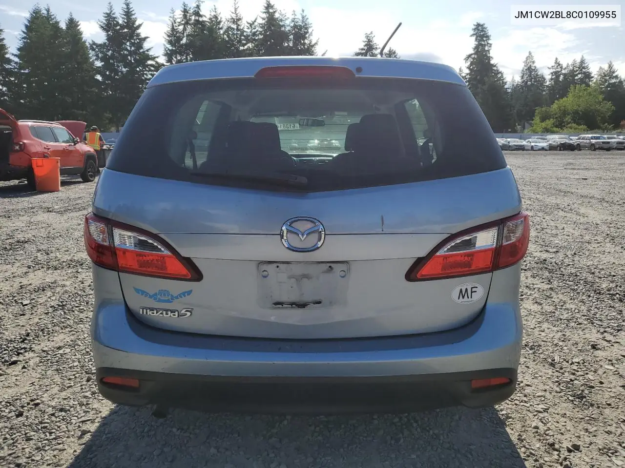 2012 Mazda 5 VIN: JM1CW2BL8C0109955 Lot: 61381475