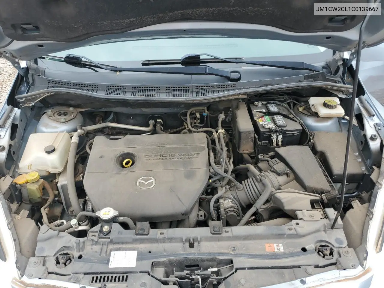 2012 Mazda 5 VIN: JM1CW2CL1C0139667 Lot: 61678905