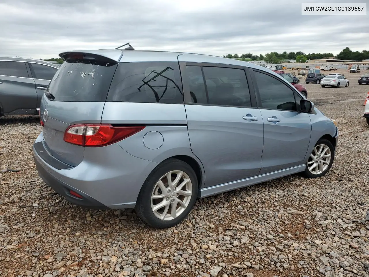 2012 Mazda 5 VIN: JM1CW2CL1C0139667 Lot: 61678905