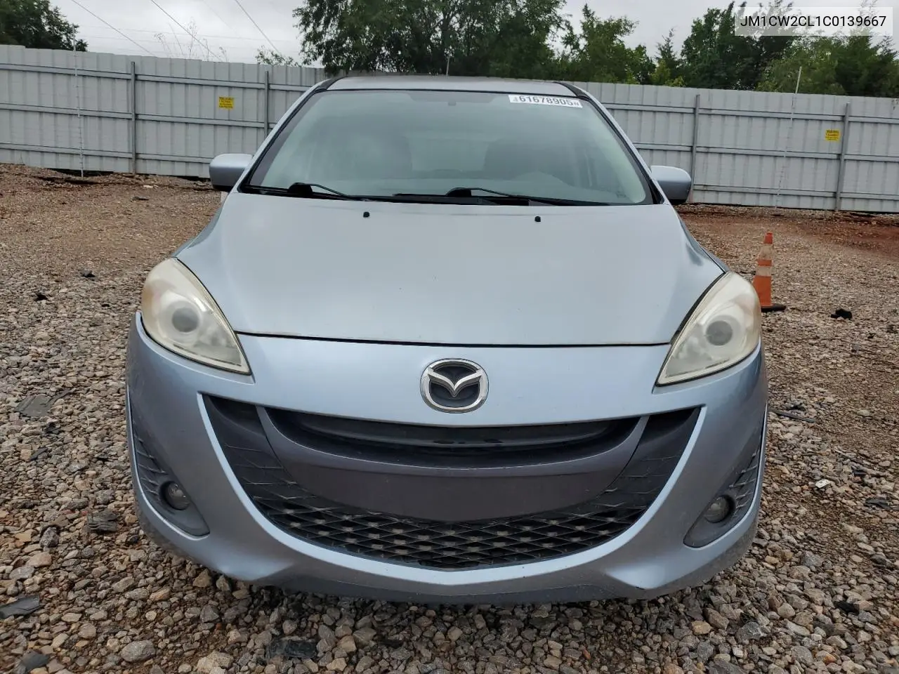 2012 Mazda 5 VIN: JM1CW2CL1C0139667 Lot: 61678905