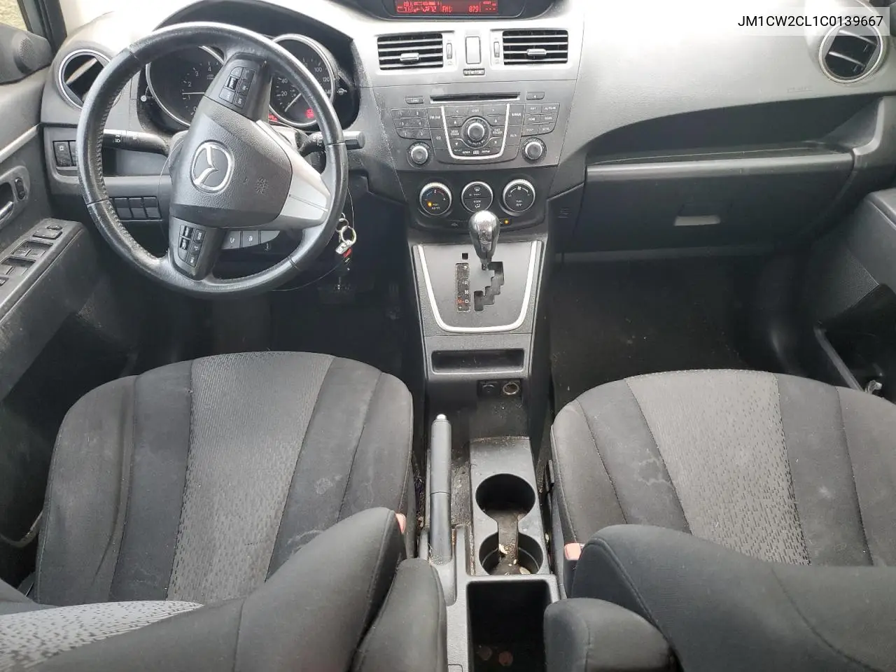 2012 Mazda 5 VIN: JM1CW2CL1C0139667 Lot: 61678905