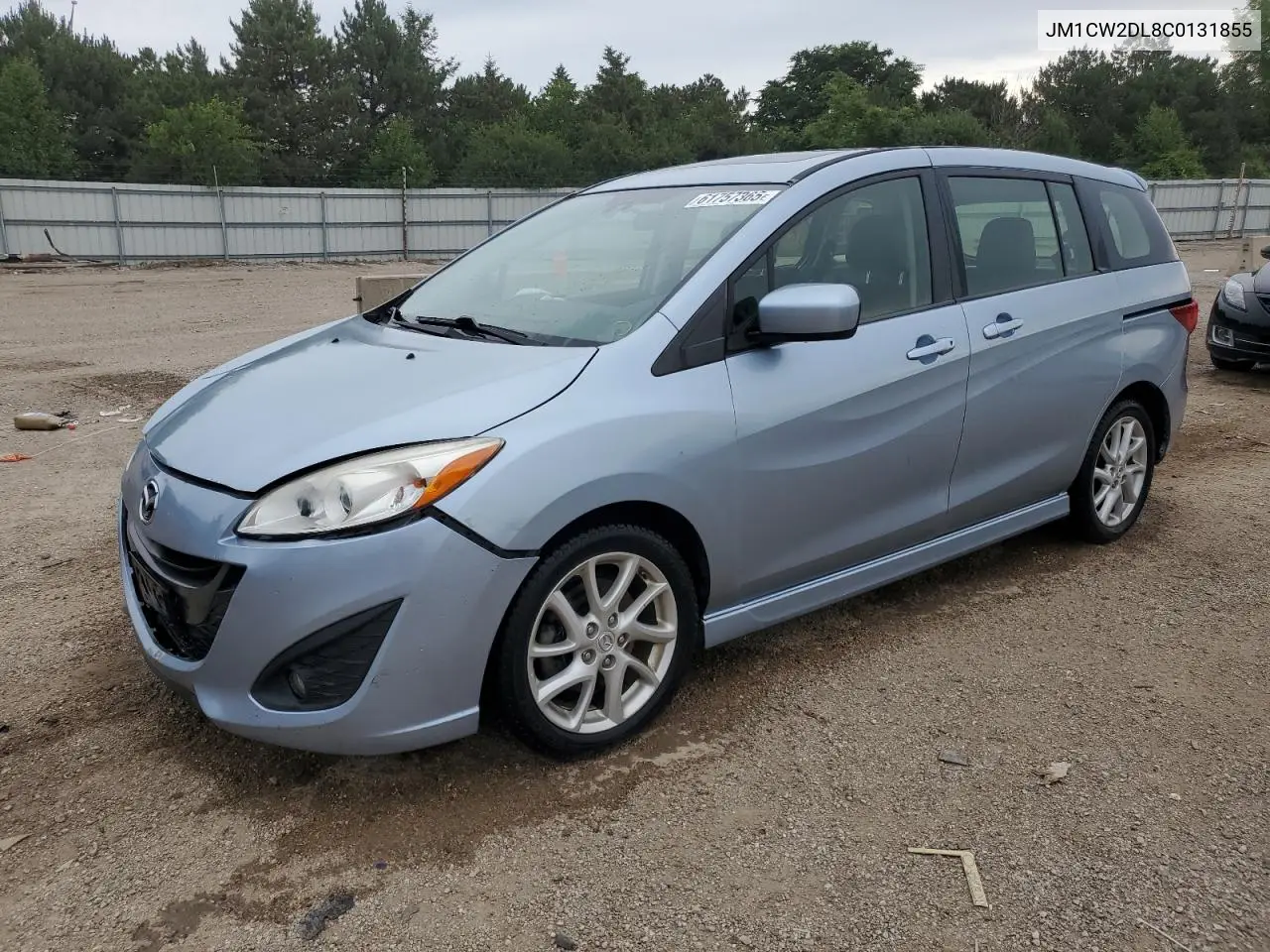 2012 Mazda 5 VIN: JM1CW2DL8C0131855 Lot: 61757365