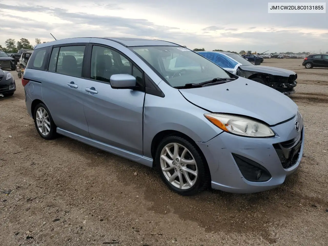 2012 Mazda 5 VIN: JM1CW2DL8C0131855 Lot: 61757365