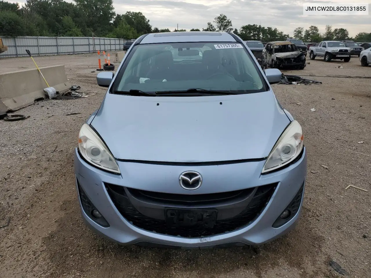 2012 Mazda 5 VIN: JM1CW2DL8C0131855 Lot: 61757365
