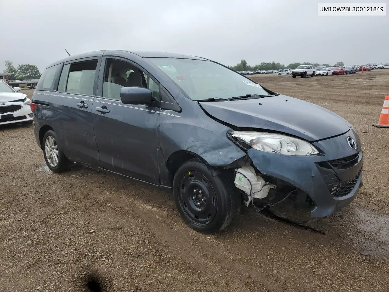 2012 Mazda 5 VIN: JM1CW2BL3C0121849 Lot: 61789675