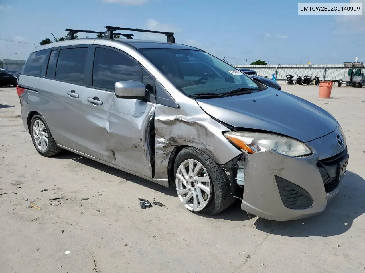 2012 Mazda 5 VIN: JM1CW2BL2C0140909 Lot: 61840615