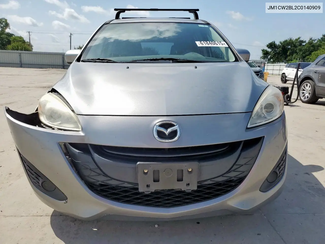 2012 Mazda 5 VIN: JM1CW2BL2C0140909 Lot: 61840615