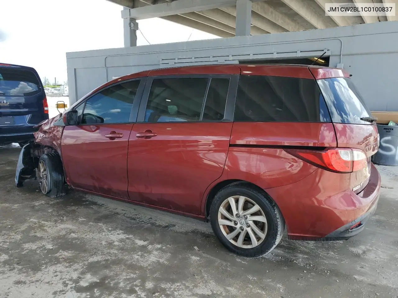 2012 Mazda 5 VIN: JM1CW2BL1C0100837 Lot: 62464555