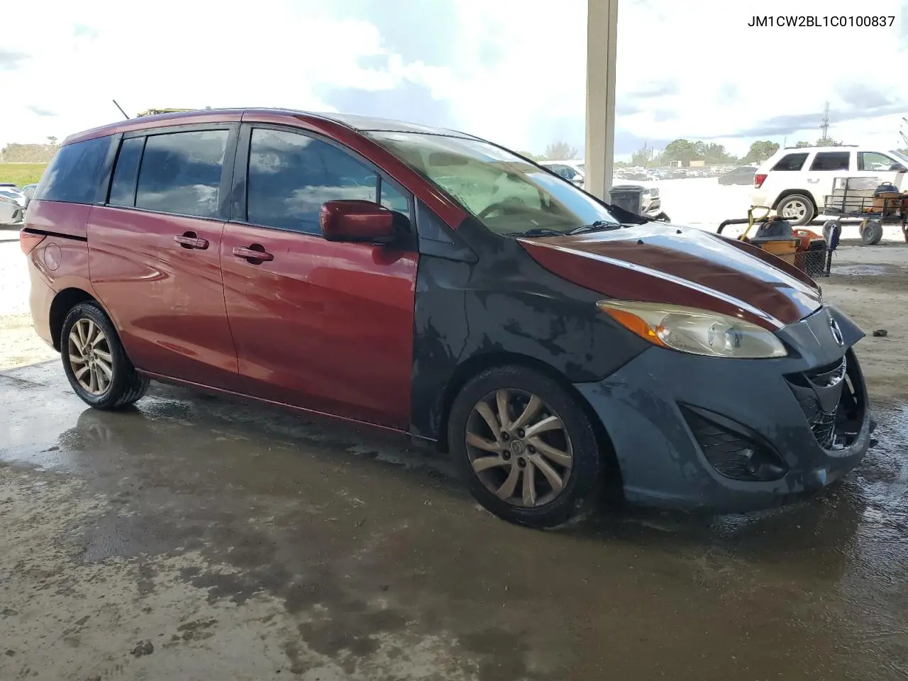 2012 Mazda 5 VIN: JM1CW2BL1C0100837 Lot: 62464555