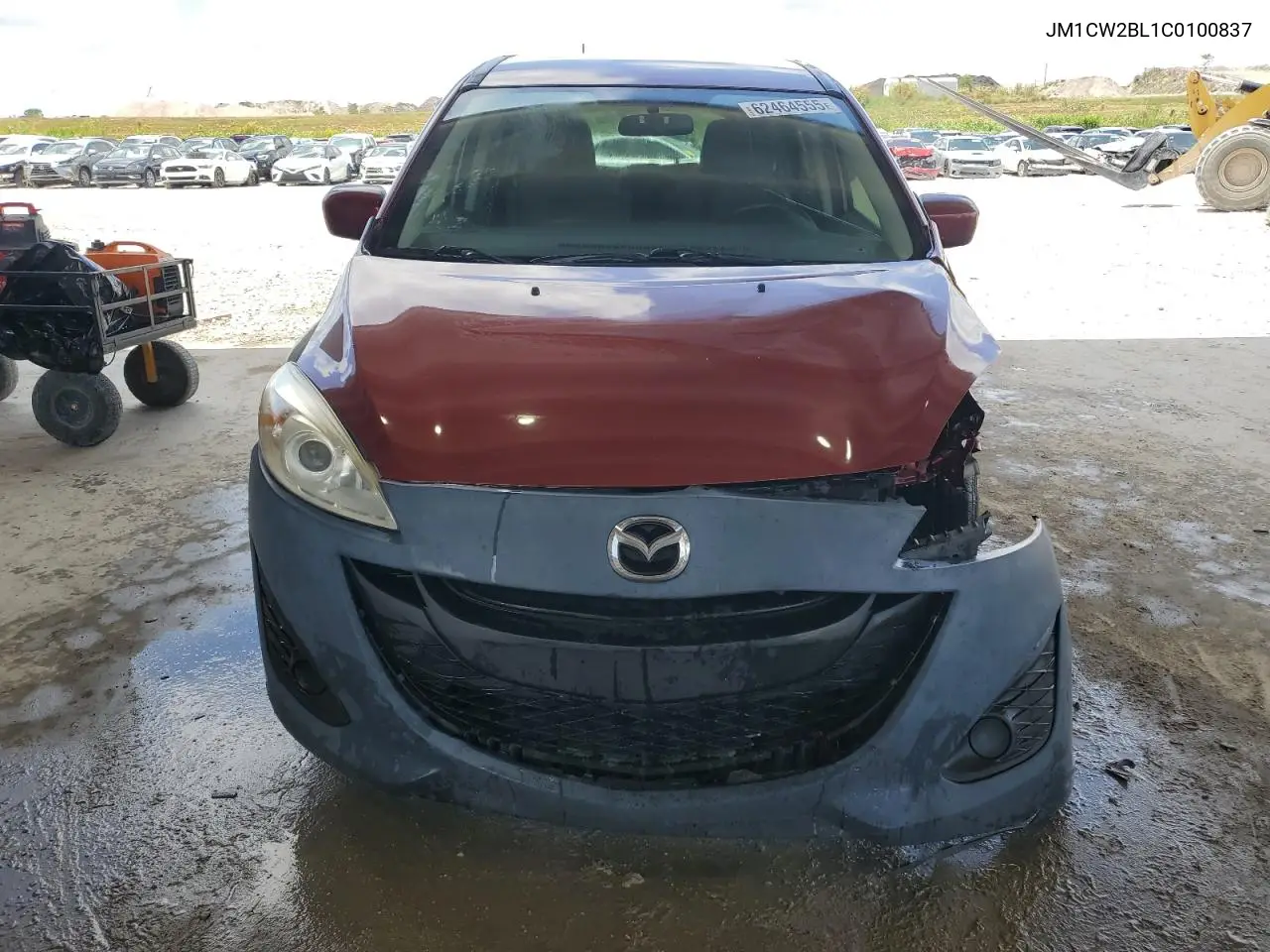 2012 Mazda 5 VIN: JM1CW2BL1C0100837 Lot: 62464555
