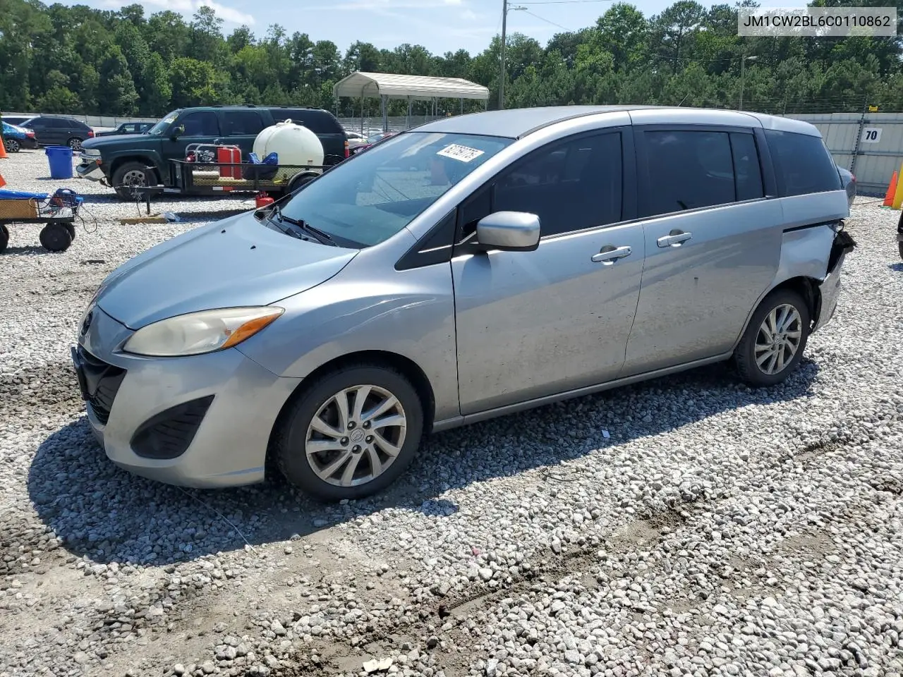 2012 Mazda 5 VIN: JM1CW2BL6C0110862 Lot: 62759775