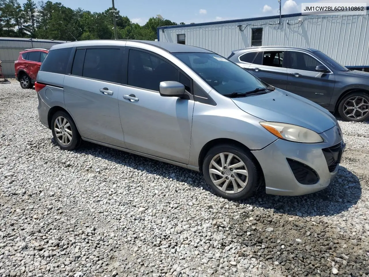 2012 Mazda 5 VIN: JM1CW2BL6C0110862 Lot: 62759775