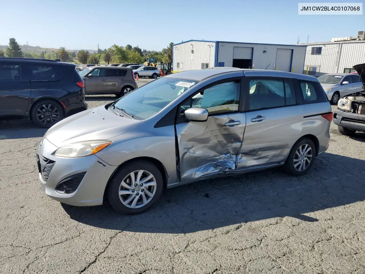 2012 Mazda 5 VIN: JM1CW2BL4C0107068 Lot: 62880615
