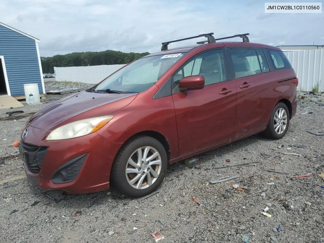 2012 Mazda 5 VIN: JM1CW2BL1C0110560 Lot: 63219075