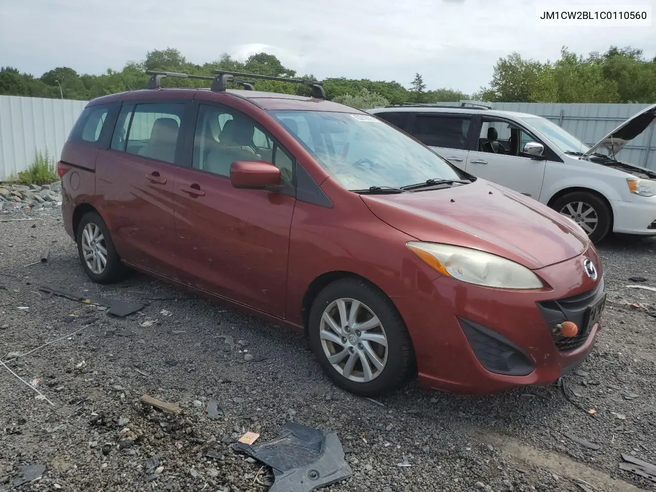 2012 Mazda 5 VIN: JM1CW2BL1C0110560 Lot: 63219075