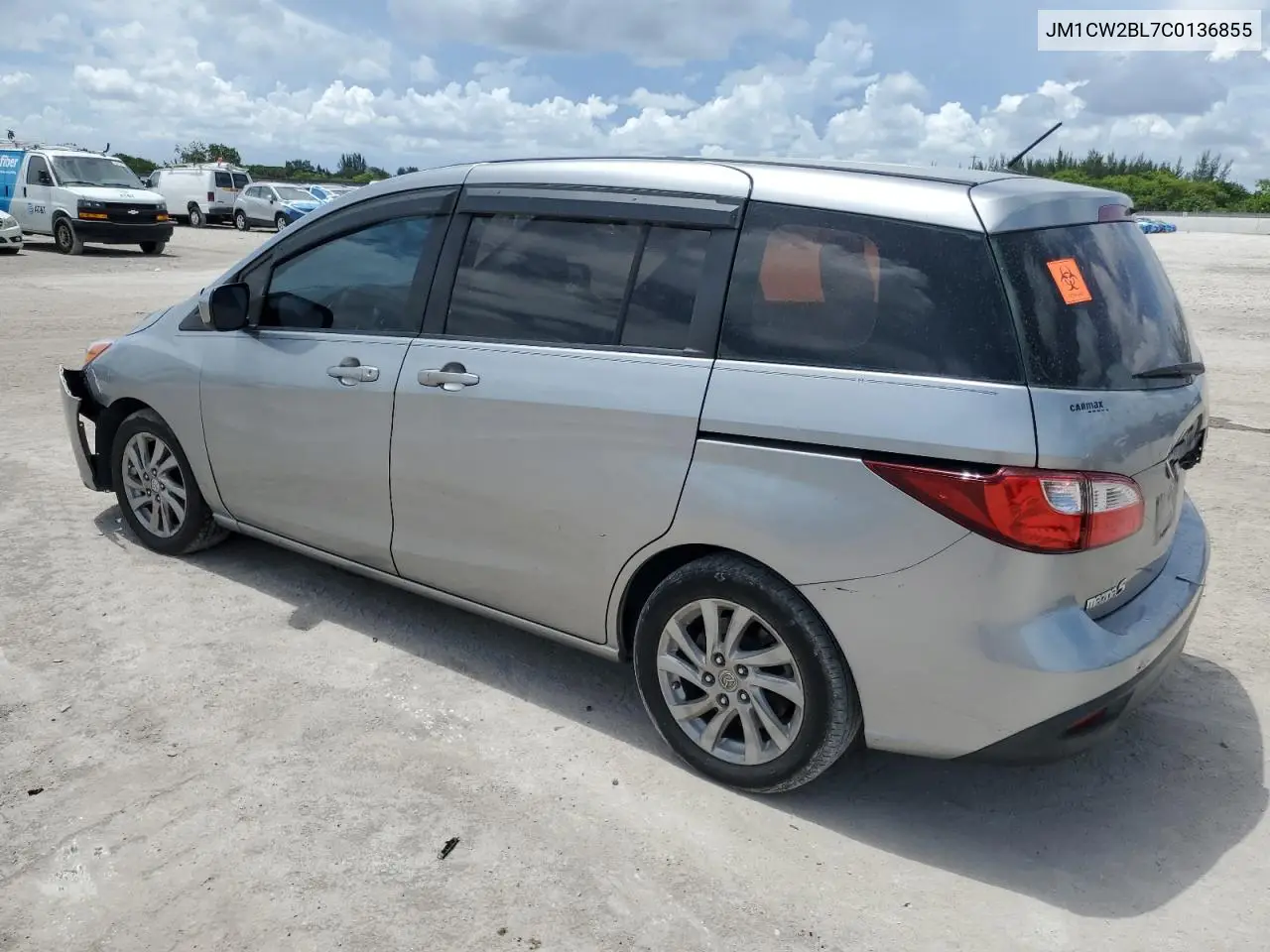 2012 Mazda 5 VIN: JM1CW2BL7C0136855 Lot: 63451705