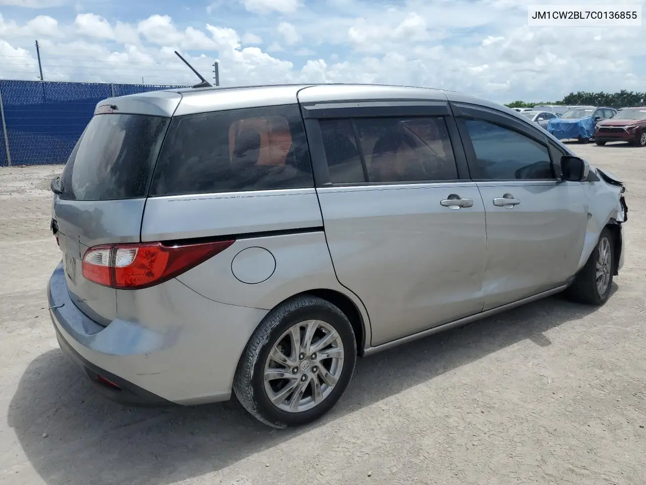 2012 Mazda 5 VIN: JM1CW2BL7C0136855 Lot: 63451705