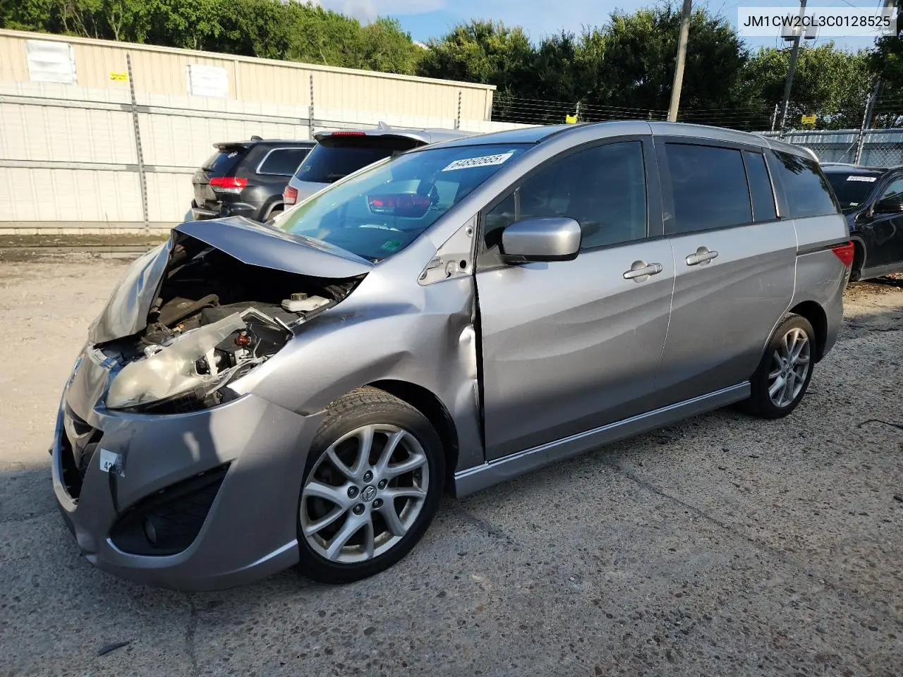 2012 Mazda 5 VIN: JM1CW2CL3C0128525 Lot: 64850565