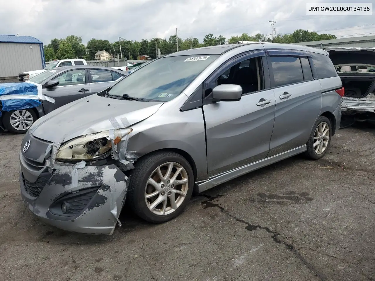 2012 Mazda 5 VIN: JM1CW2CL0C0134136 Lot: 65427675