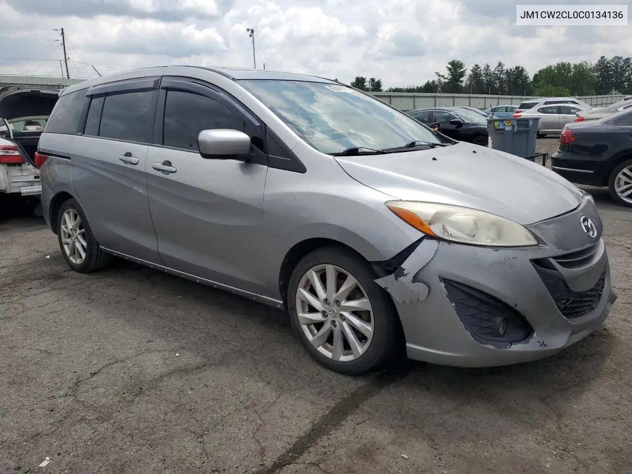 2012 Mazda 5 VIN: JM1CW2CL0C0134136 Lot: 65427675