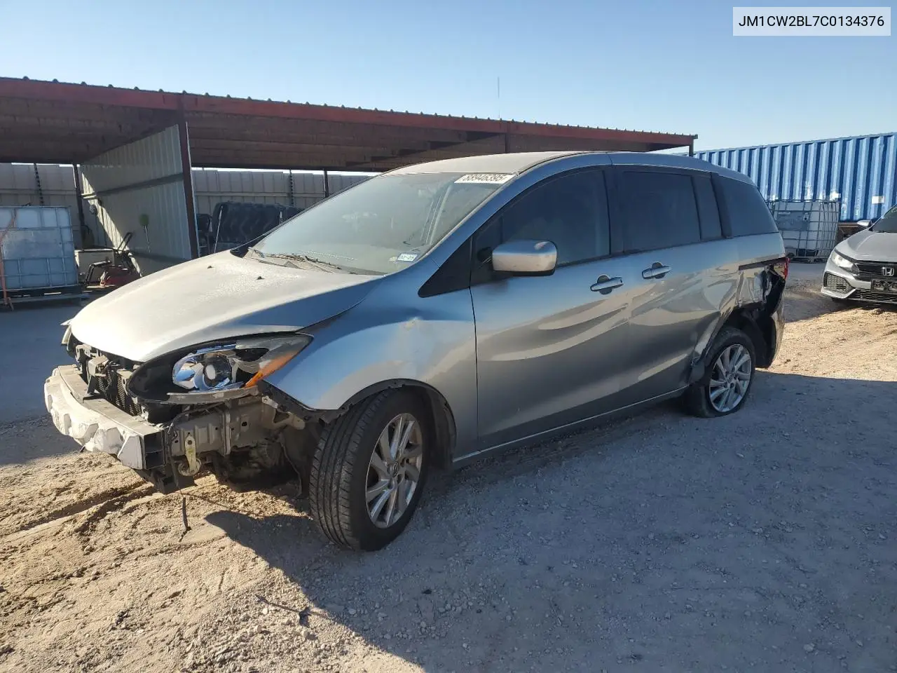 2012 Mazda 5 VIN: JM1CW2BL7C0134376 Lot: 88946395