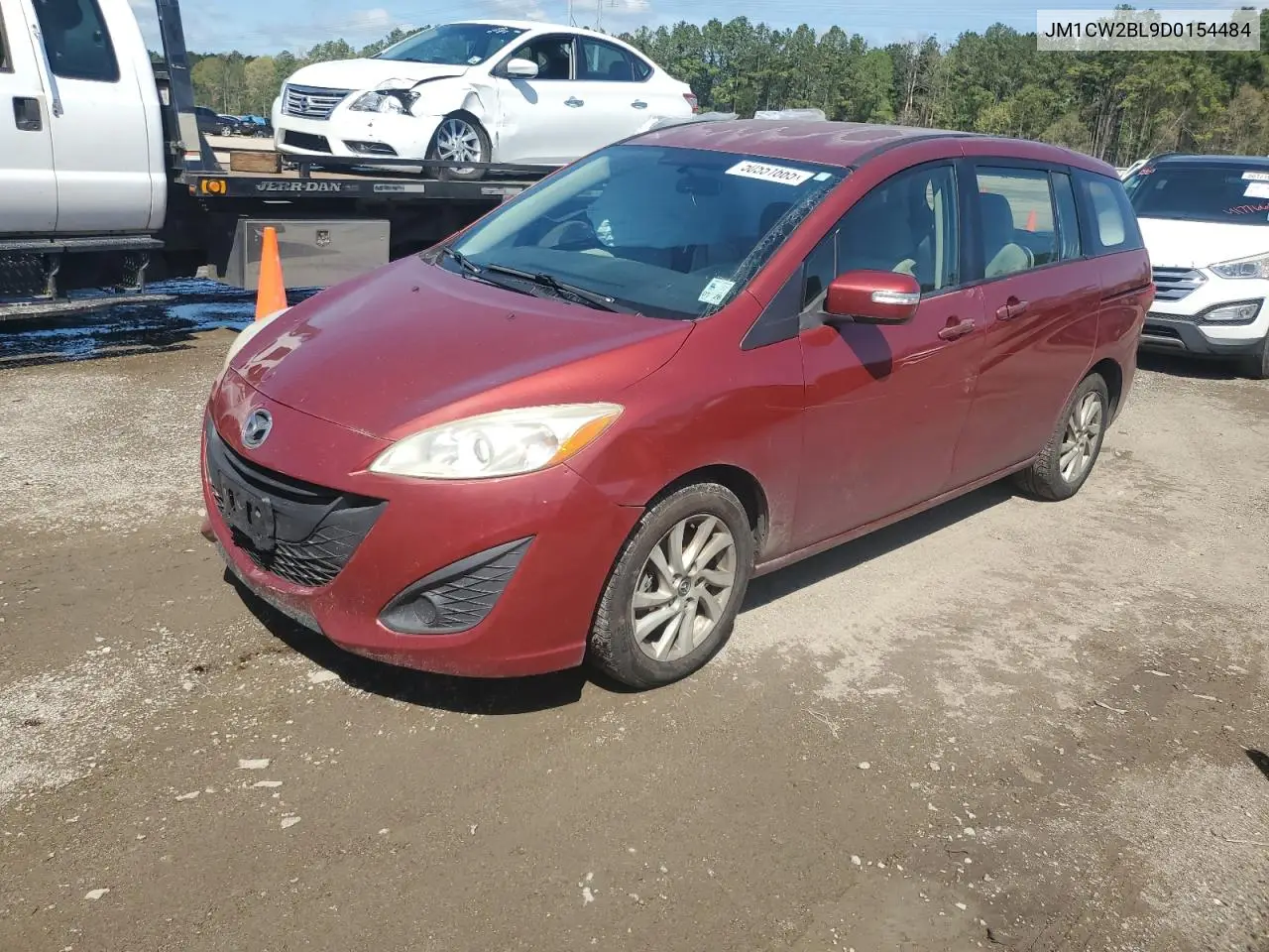 2013 Mazda 5 VIN: JM1CW2BL9D0154484 Lot: 50551665