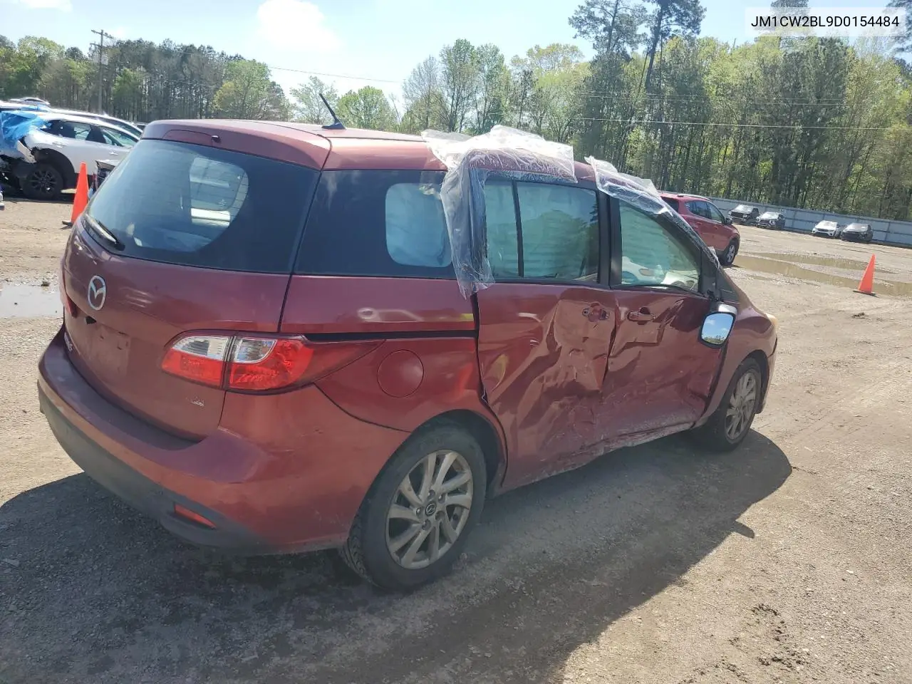 2013 Mazda 5 VIN: JM1CW2BL9D0154484 Lot: 50551665