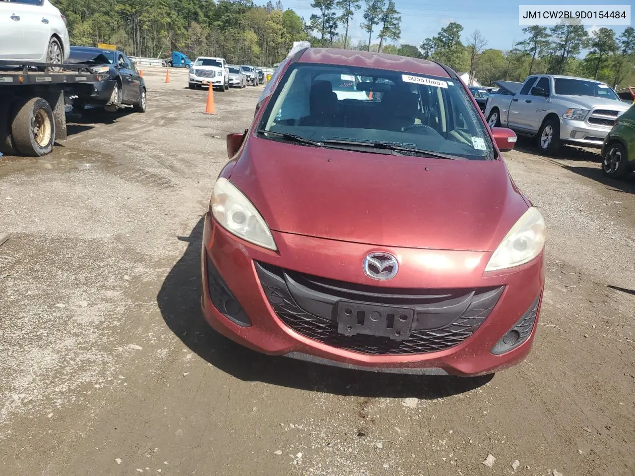 2013 Mazda 5 VIN: JM1CW2BL9D0154484 Lot: 50551665