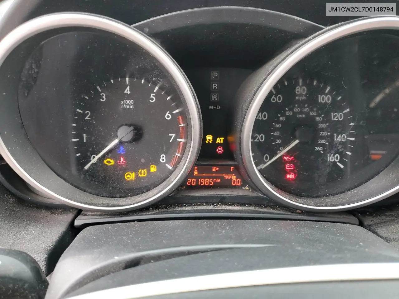 2013 Mazda 5 VIN: JM1CW2CL7D0148794 Lot: 55446765