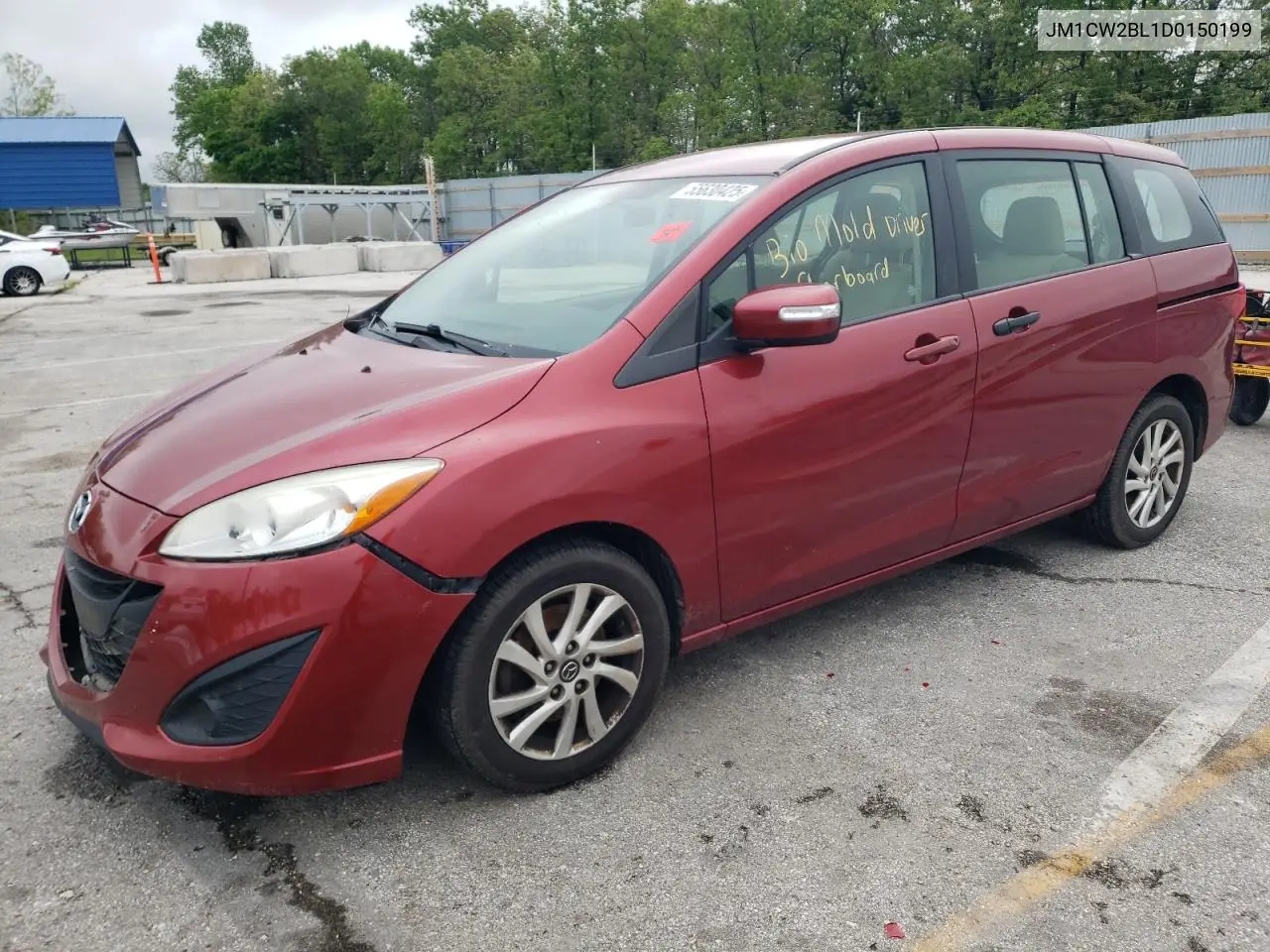2013 Mazda 5 VIN: JM1CW2BL1D0150199 Lot: 55630425
