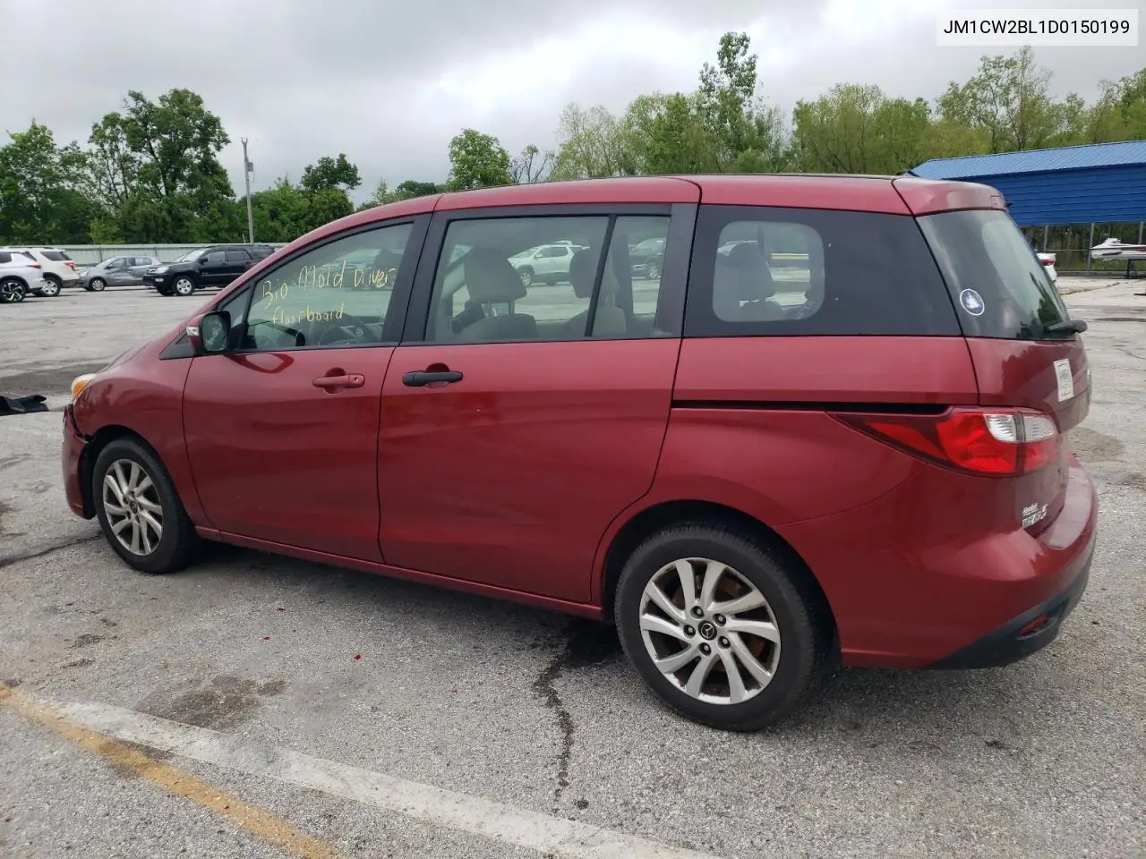2013 Mazda 5 VIN: JM1CW2BL1D0150199 Lot: 55630425