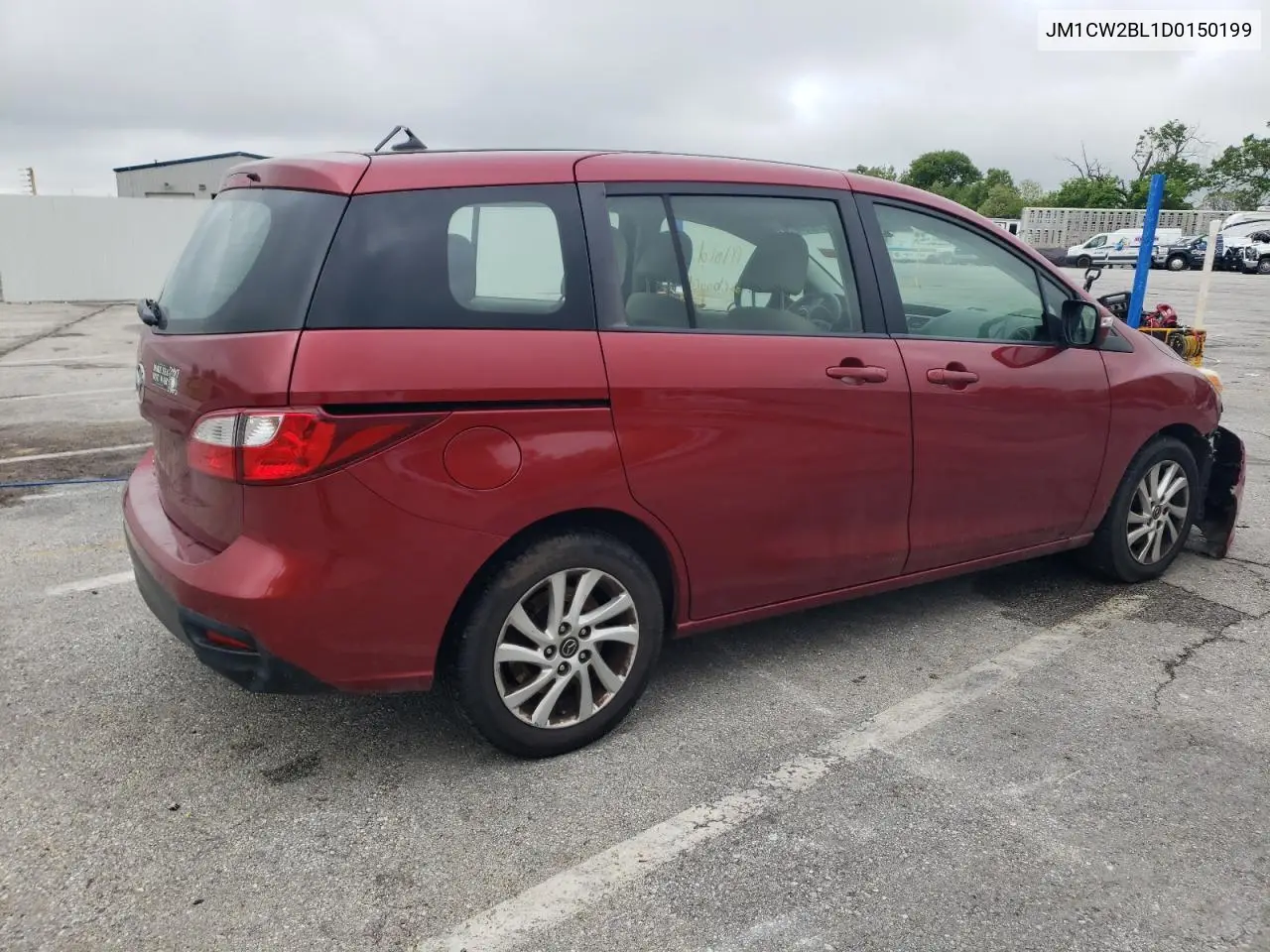 2013 Mazda 5 VIN: JM1CW2BL1D0150199 Lot: 55630425
