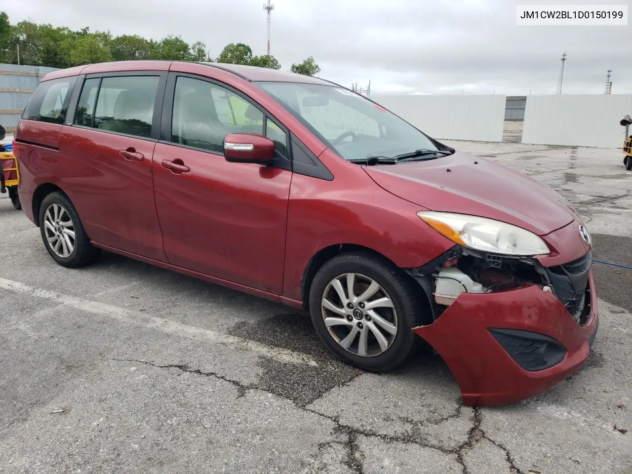 2013 Mazda 5 VIN: JM1CW2BL1D0150199 Lot: 55630425