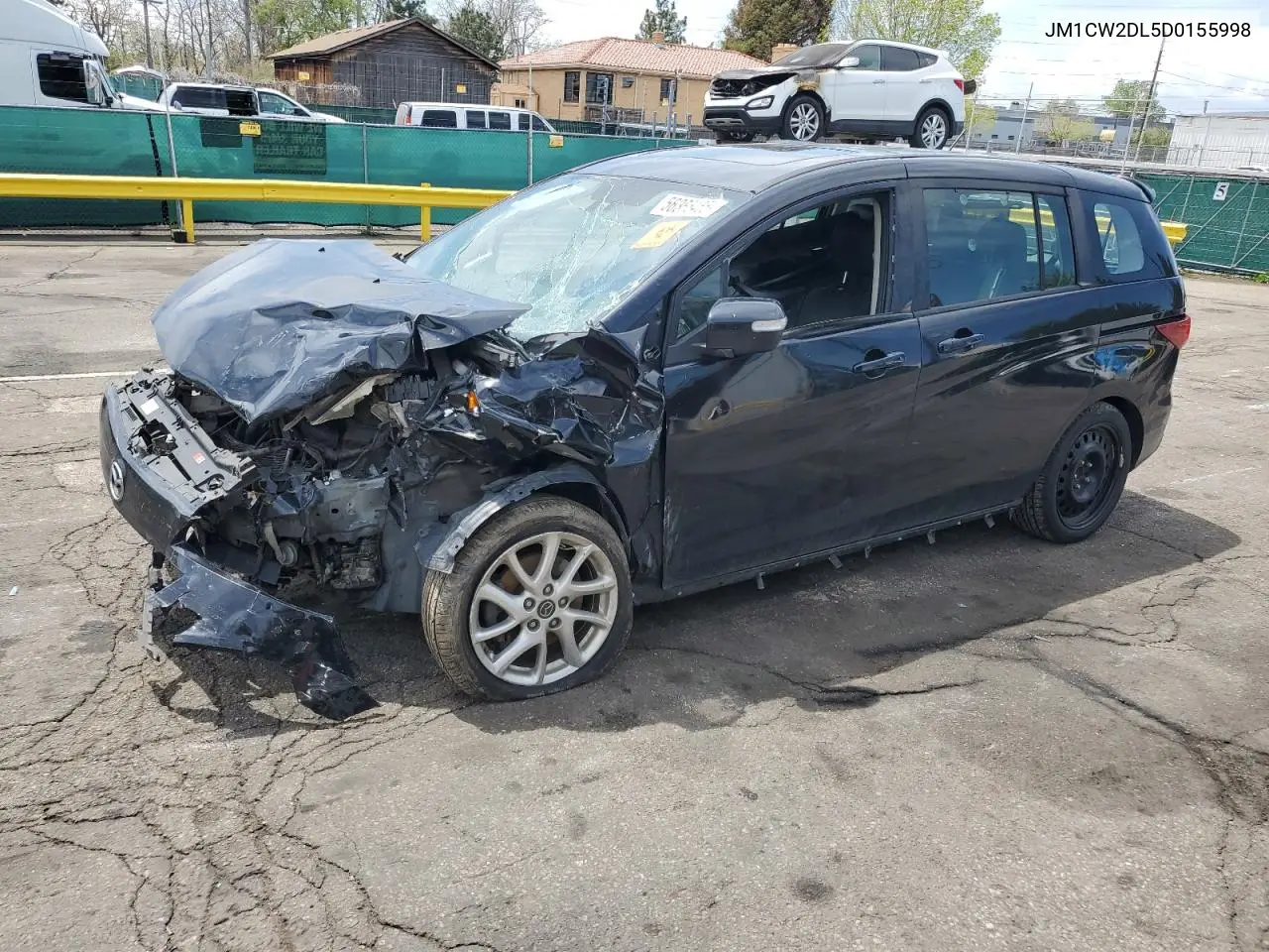 2013 Mazda 5 VIN: JM1CW2DL5D0155998 Lot: 56365455