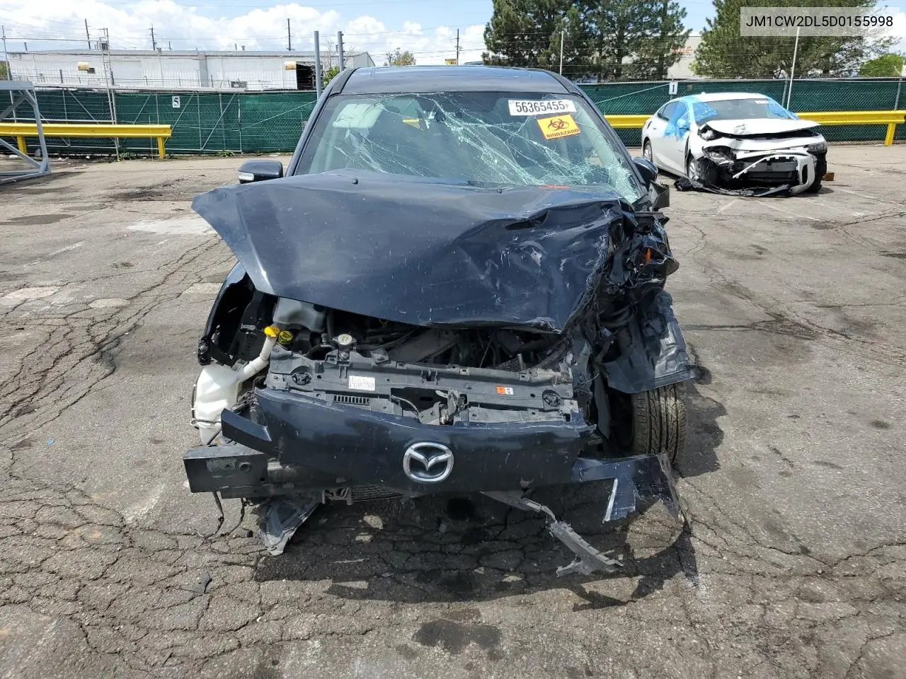 2013 Mazda 5 VIN: JM1CW2DL5D0155998 Lot: 56365455