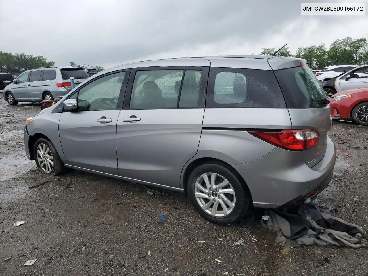 2013 Mazda 5 VIN: JM1CW2BL6D0155172 Lot: 56744505