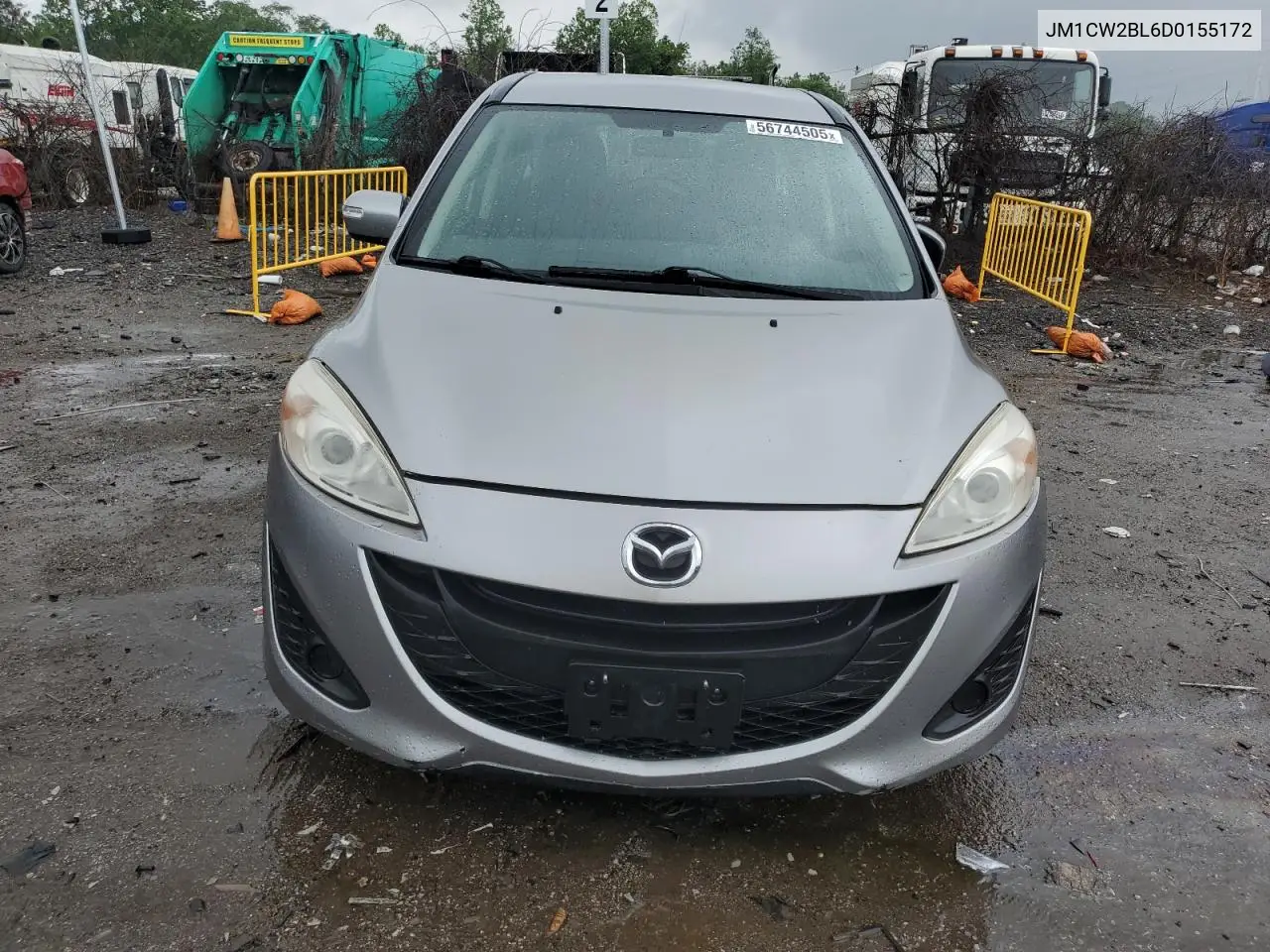 2013 Mazda 5 VIN: JM1CW2BL6D0155172 Lot: 56744505