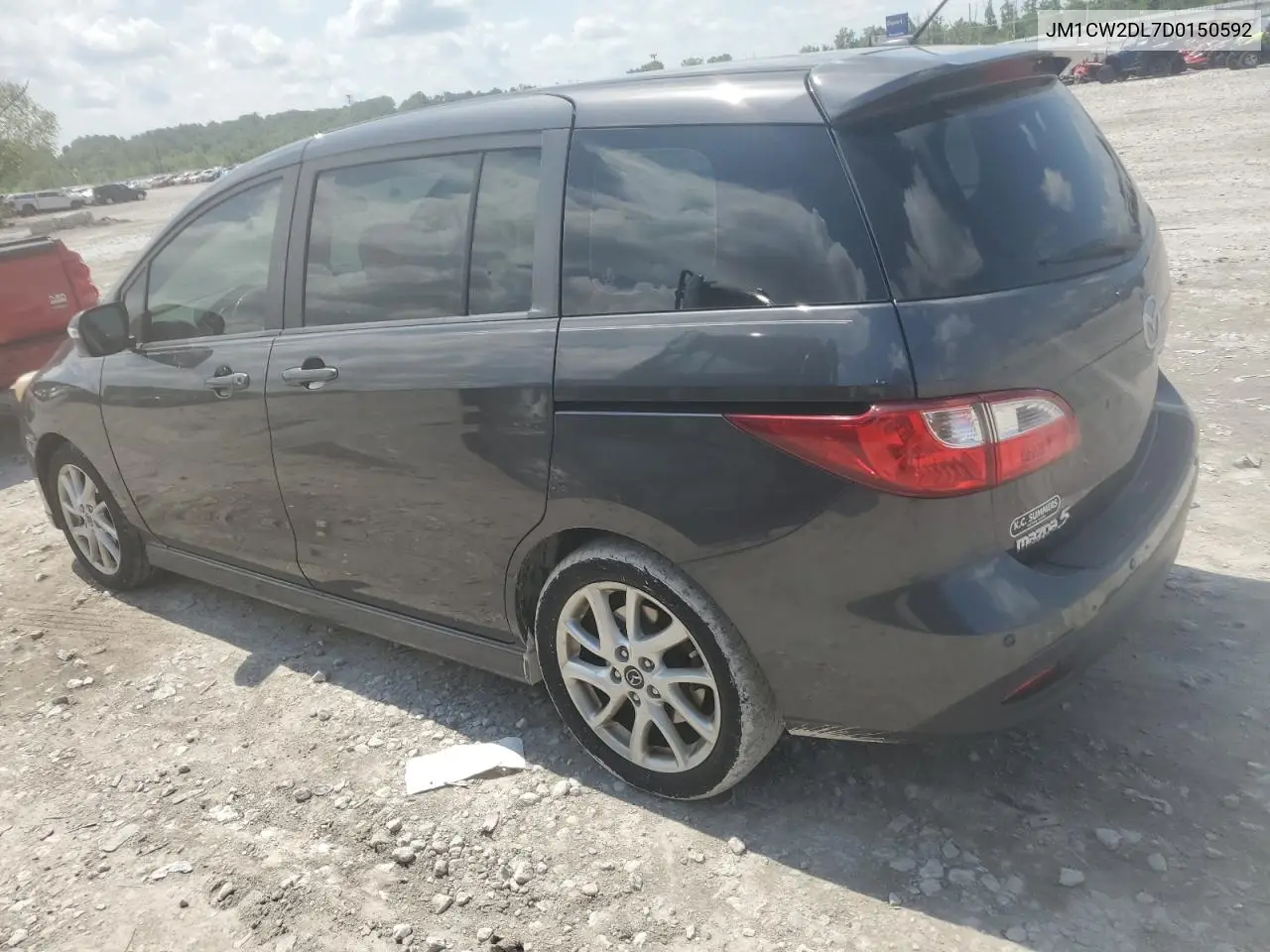 2013 Mazda 5 VIN: JM1CW2DL7D0150592 Lot: 57086725