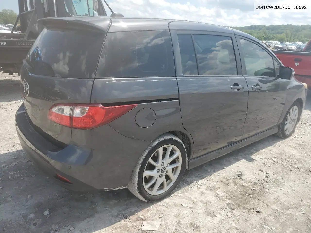 2013 Mazda 5 VIN: JM1CW2DL7D0150592 Lot: 57086725