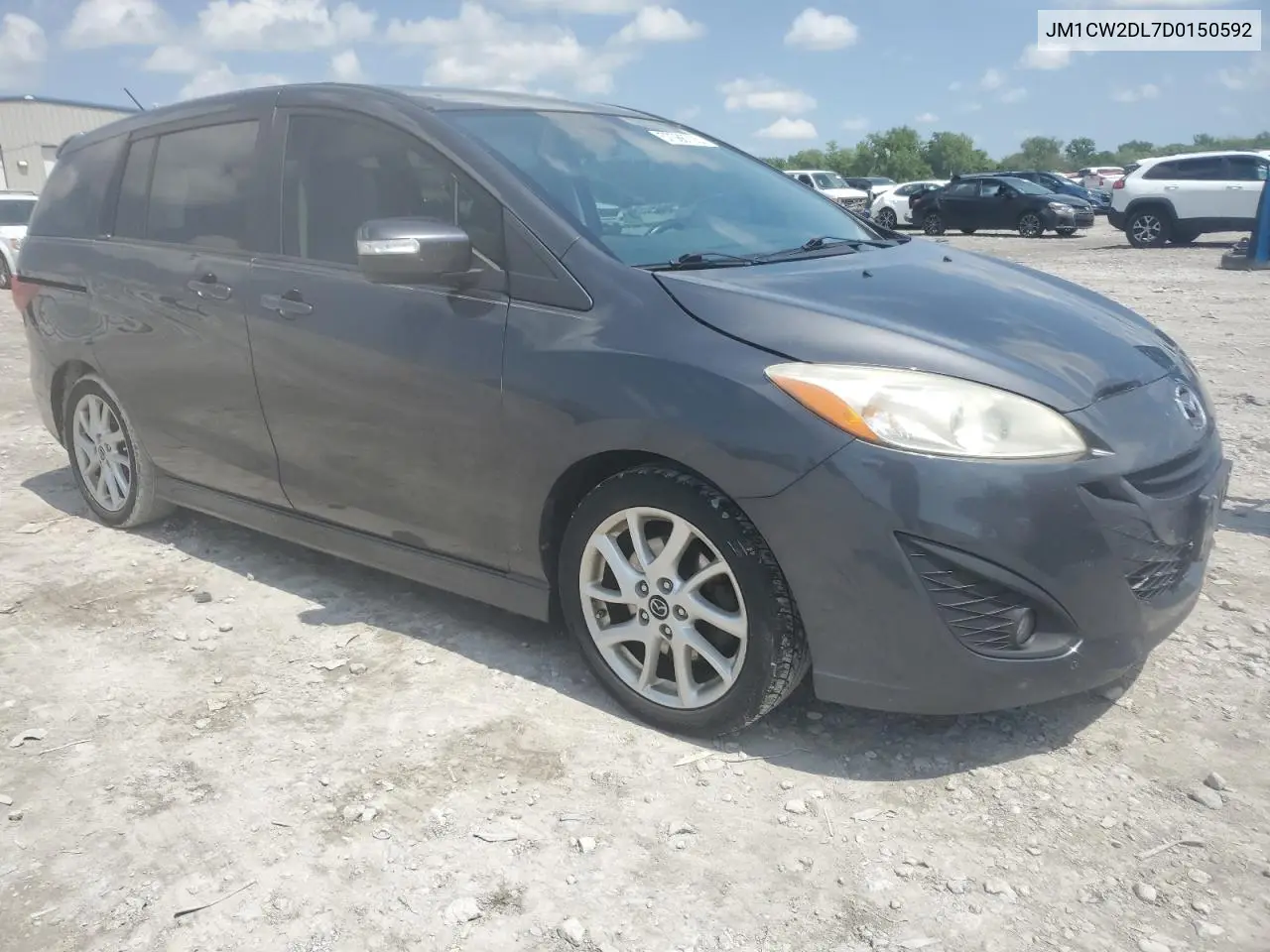 2013 Mazda 5 VIN: JM1CW2DL7D0150592 Lot: 57086725