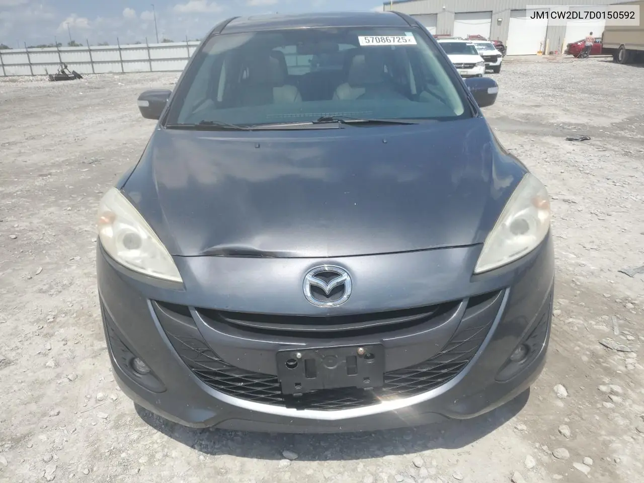 2013 Mazda 5 VIN: JM1CW2DL7D0150592 Lot: 57086725
